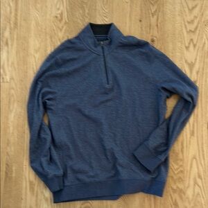 NEVER WORN Men's Blue Half Zip Sweater